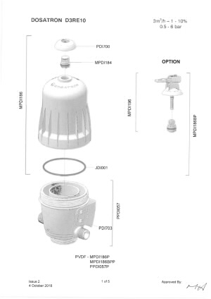 D3RE10 Parts Diagrams