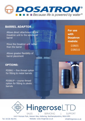 Barrel Adapter
