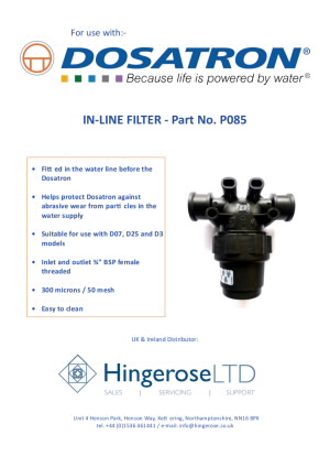 In-Line Filter