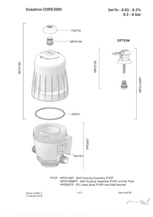 D3RE3000 Parts Diagrams